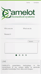 Mobile Screenshot of camelotbio.com