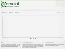 Tablet Screenshot of camelotbio.com